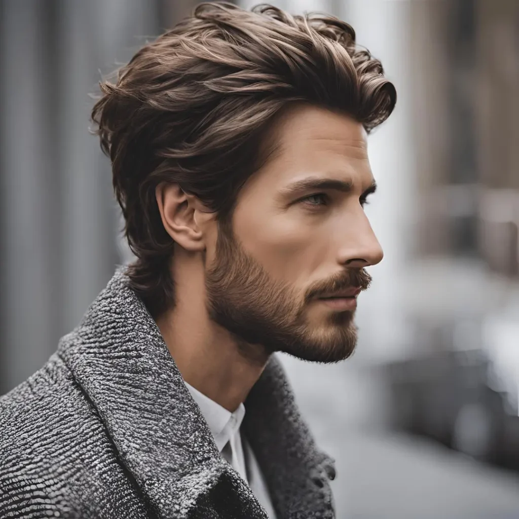Mens Medium length hairstyles